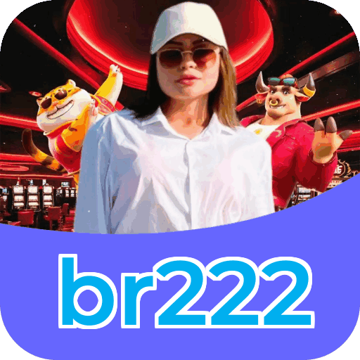 Interface do aplicativo br222 mostrando jogos disponíveis no iOS e Android